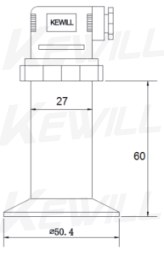 LV64衛生級齊平膜靜壓液位變送器