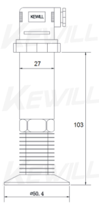 LV64衛生級齊平膜靜壓液位變送器